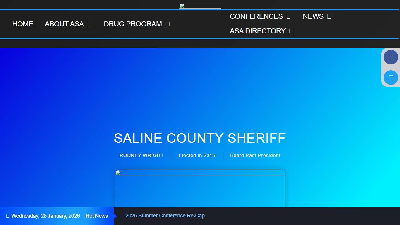 SALINE COUNTY SHERIFF – Arkansas Sheriff Association